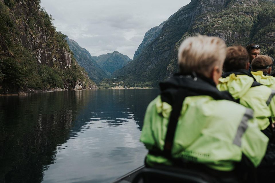 Oeystese: Exclusive Fyksesund Private RIB Fjord Safari - Getting to the Starting Location