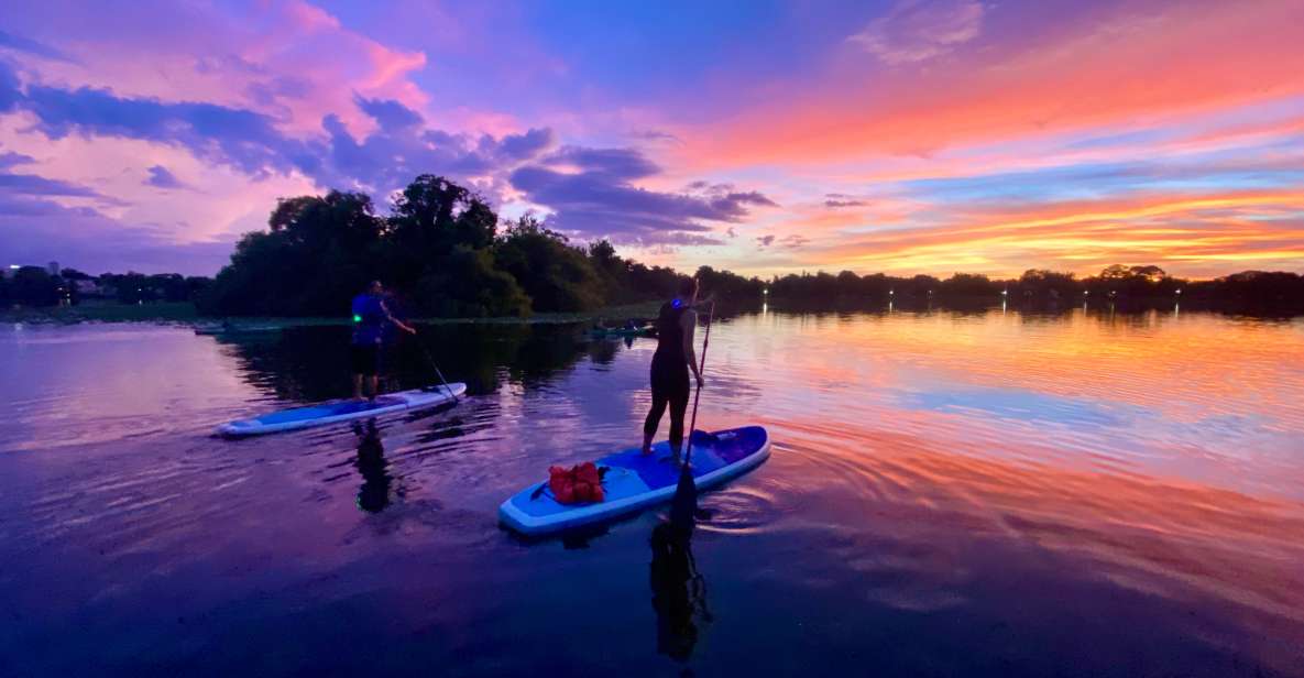 Orlando: Sunset Clear Kayak or Paddleboard in Paradise Tour - Stunning Sunset Views