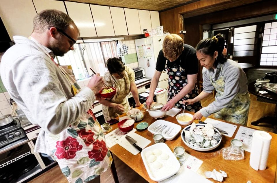 Osaka Authentic Tempura & Miso Soup Japan Cooking Class - Relaxing Post-Class Experience