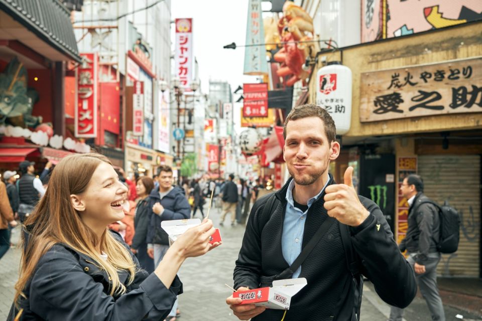 Osaka: Eat Like a Local Street Food Tour - Explore Namba and Dotonbori