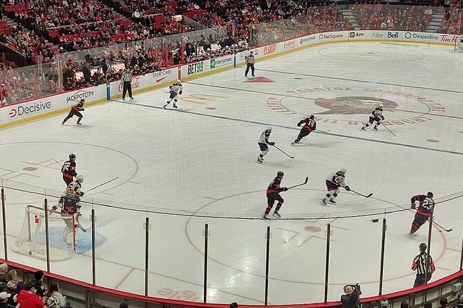 Ottawa Senators Ice Hockey Game Ticket at Canadian Tire Center - Location and Directions