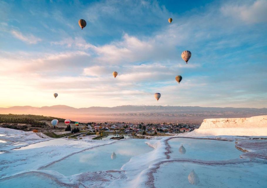 Pamukkale: Hot Air Balloon Flight With Flight Certificate - Champagne Toast