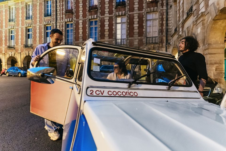 Paris: Discover Paris by Night in a Vintage Car With a Local - Private Driver-Guided Experience