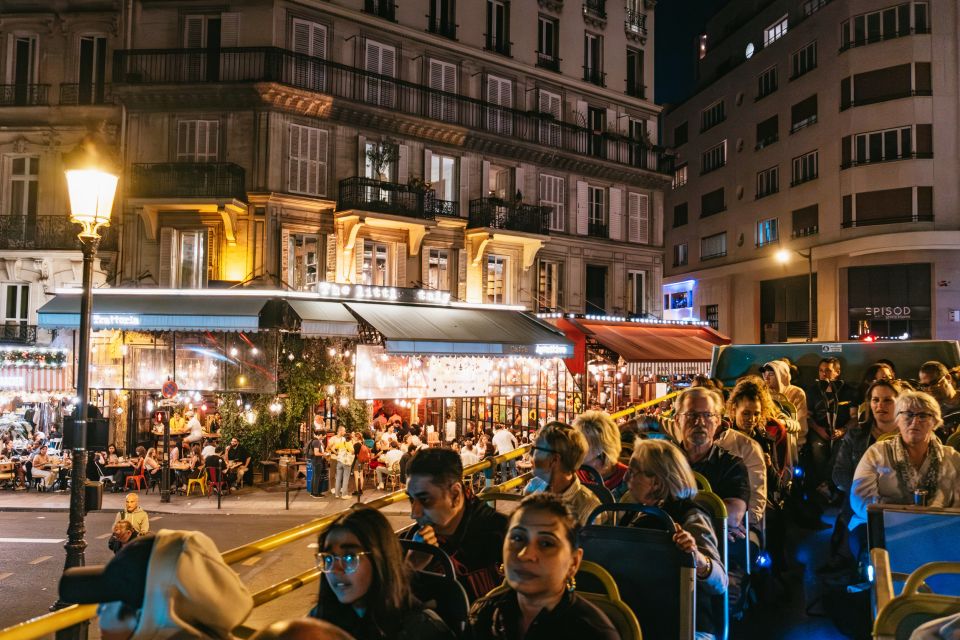 Paris: Night Bus Tour With Audioguide - Clean-Energy Buses and Sustainability