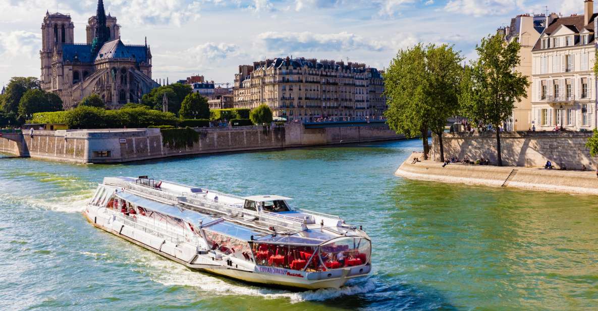 Paris: Sightseeing Cruise on the Seine With 3-Course Lunch - Meal Options and Dining Experience