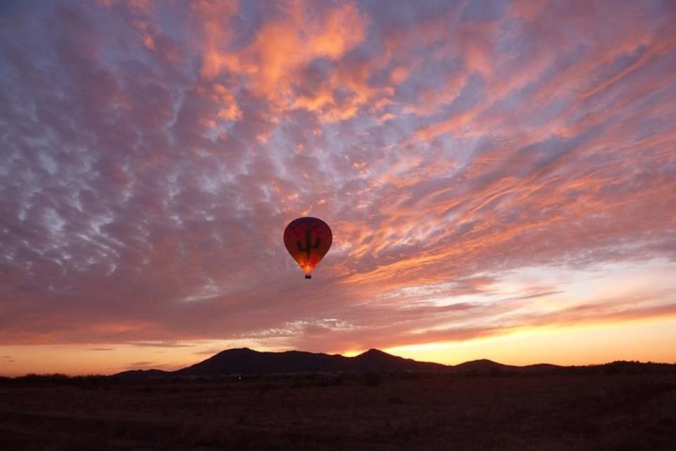 Phoenix: Hot Air Balloon Ride With Champagne and Catering - Catered Refreshment Options