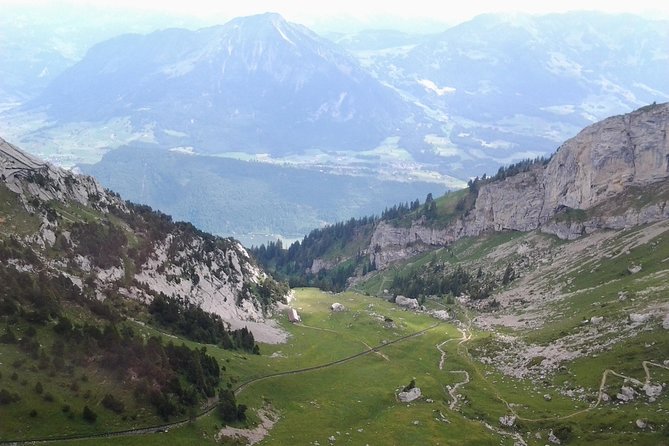 Pilatus Panorama: Exclusive Private Golden Round Trip From Basel - Descending From Mt. Pilatus