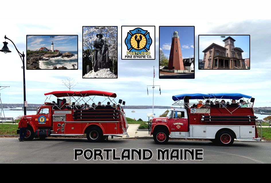 Portland, Maine: Tour in Vintage Fire Engine - Recommended Seating