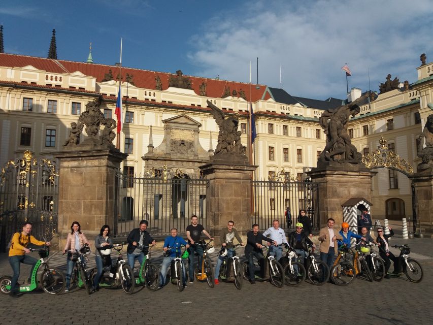 Prague: 2-Hour Old District & Riverside E-Scooter Tour - Exploring Historical Sites