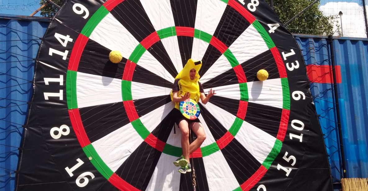 Prague: Giant Football Darts Game With Round of Beers & BBQ - Overall Rating and Reviews