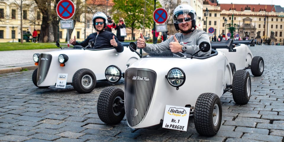 Prague: Sightseeing Tour in a Mini Hot Rod - Tour Start Location