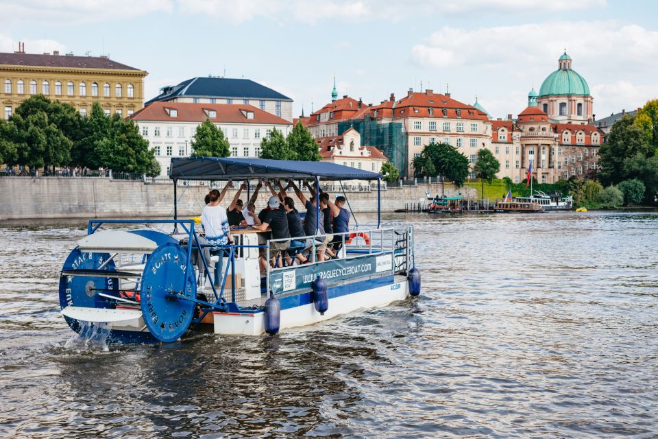 Prague: Swimming Beer Bike on A Cycle Boat - Starting Location