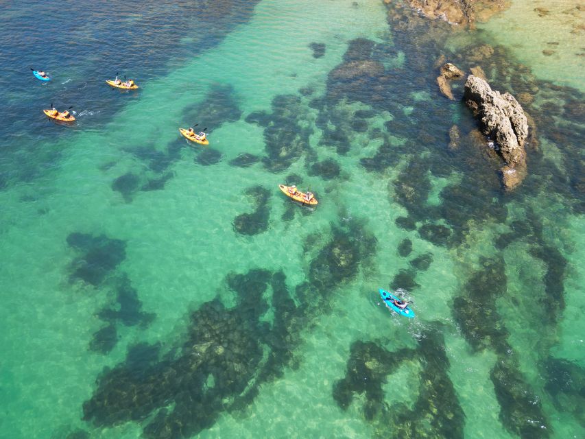 Praia Do Vau - Kayak Cave and Cliff Tour - Alvor and Portimão - Paddling Through Smooth Waters