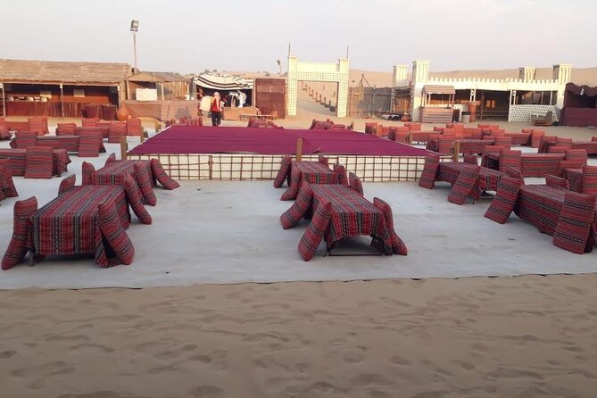 Premium Red Dune Safari, Sandboarding, Camel Ride, 5* BBQ Dinner - Barbecue Dinner Feast