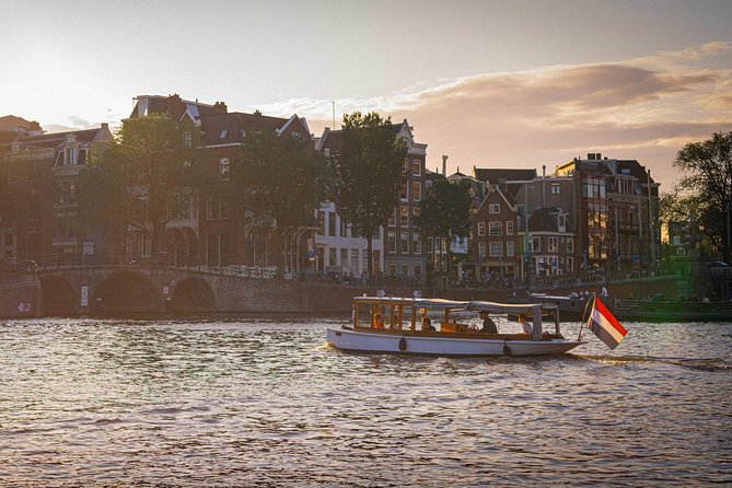 PRIVATE and SAFE Saloon Boat Ride: Amsterdam Canal Cruise - Local Guide and Insights