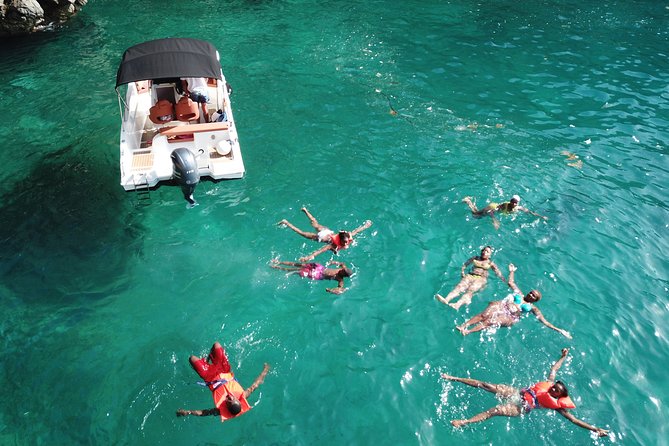 Private Boat Tour Kotor-Our Lady of the Rocks-Blue Cave up to 6 Passenger - Snorkeling in the Blue Cave