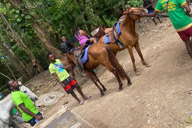 Private Horseback Riding With Blue Hole River Tour in Montego Bay - Blue Hole River Exploration