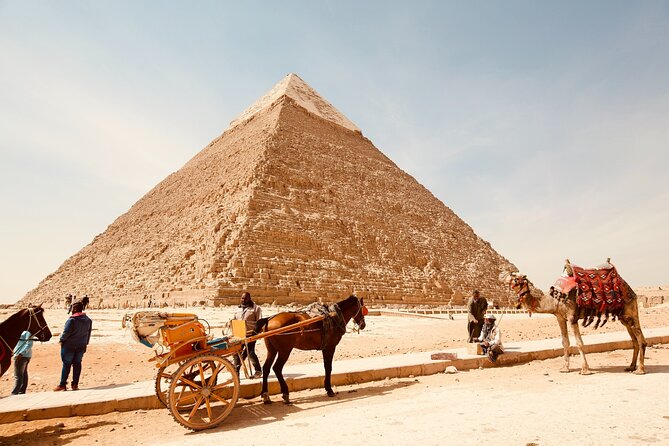 Private Tour Giza Pyramids,Sphinx,Egyptian Museum, Bazaar & Lunch - Transportation and Gratuities