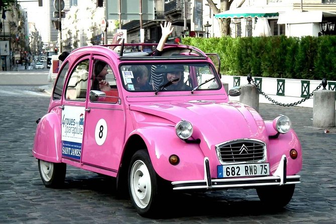 Private Tour Paris Highlights 1 Hour in Vintage Citroën 2CV - Customizable Itinerary