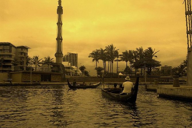 Relaxing Gondola Boat Ride on the Durban Point Waterfront Canal - Ideal for Families and Couples