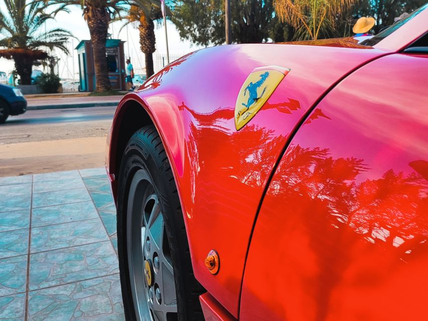 Rethymno: Ride With a Ferrari 208 Turbo - Exploring Rethymno