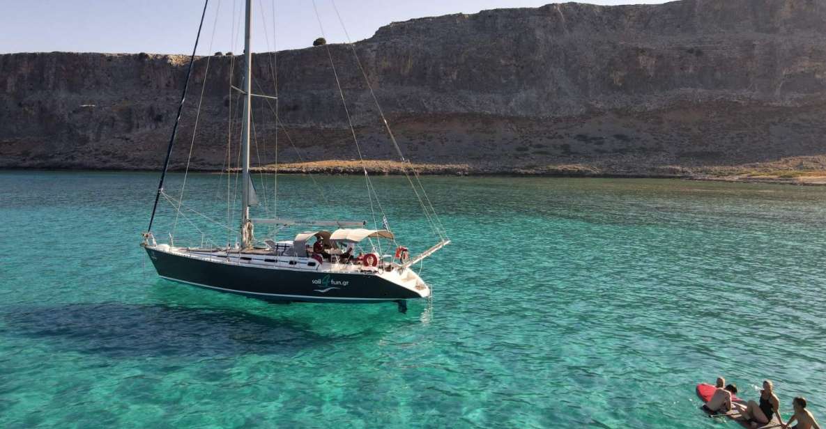 Rhodes Town: Private Sailing Cruise With Swim Stops & Meal - Delicious Food and Relaxation