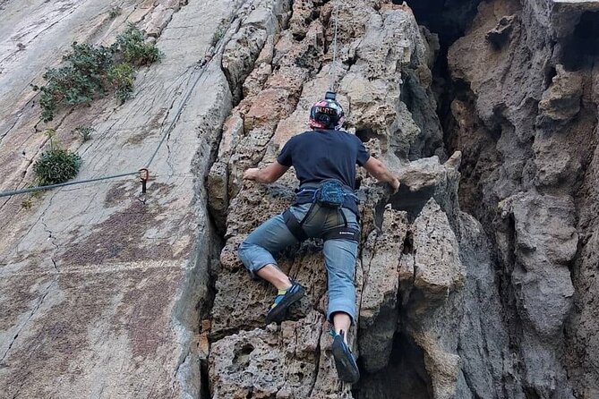 Rock Climbing in Crete With a Guide at Rethymnon, Plakias Beach - Suitable for All Fitness Levels