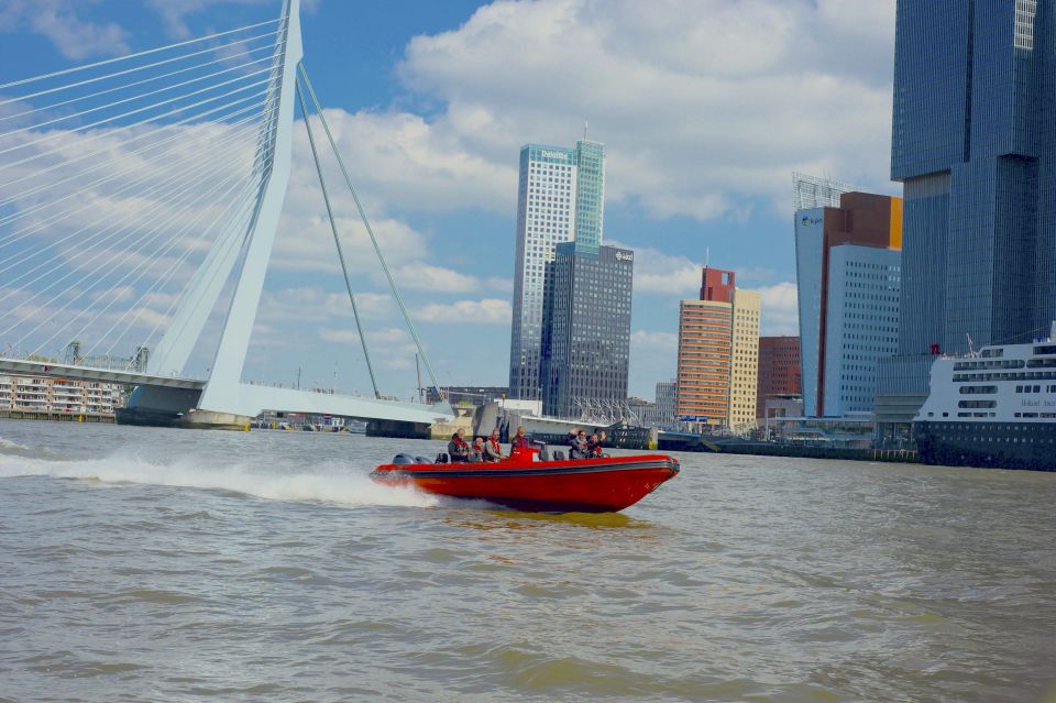 Rotterdam: Private Maas River Speedboat Cruise - Booking and Cancellation