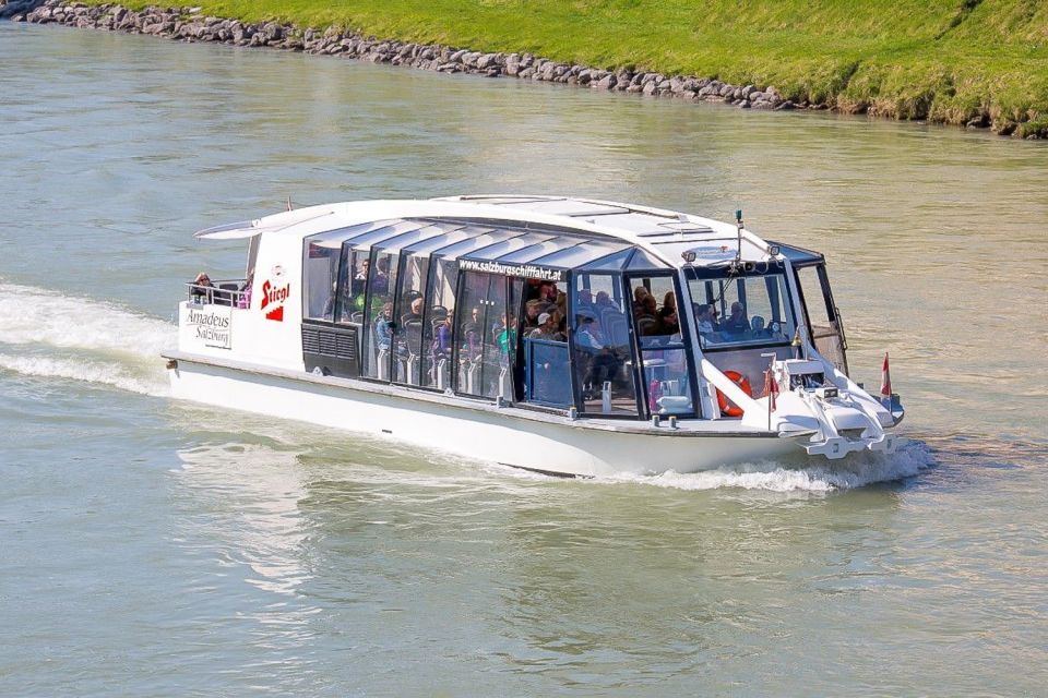 Salzburg: Boat Ride on the Salzach - River and Scenery