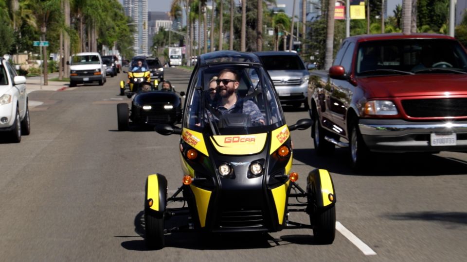 San Diego: Downtown Electric GoCar Rental - Return Cars Before Dusk