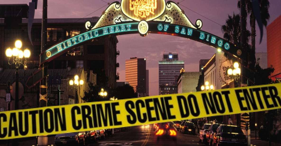 San Diego: Gaslamp Quarter Historic True Crime Walking Tour - Guided by Local Expert