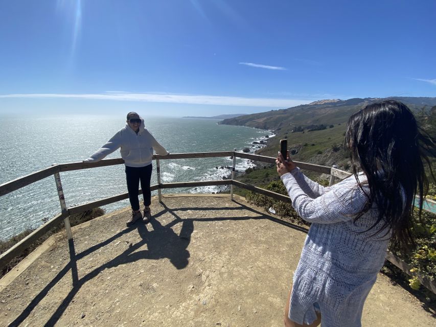 San Francisco: Muir Woods Giant Redwoods & City Private Tour - Golden Gate Bridge Overlook