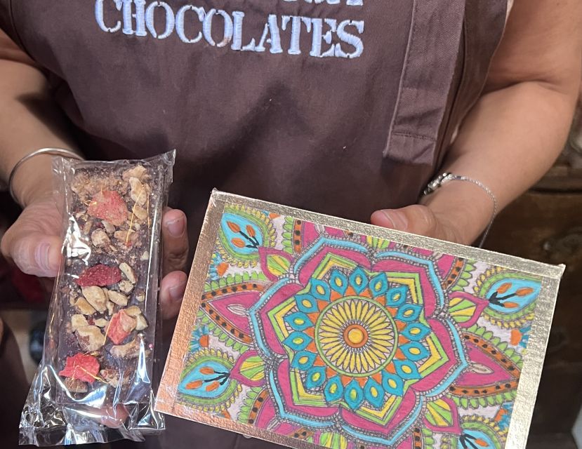 Santa Barbara: Chocolate Bar and Art Box Making Workshop - Personalized Wooden Box