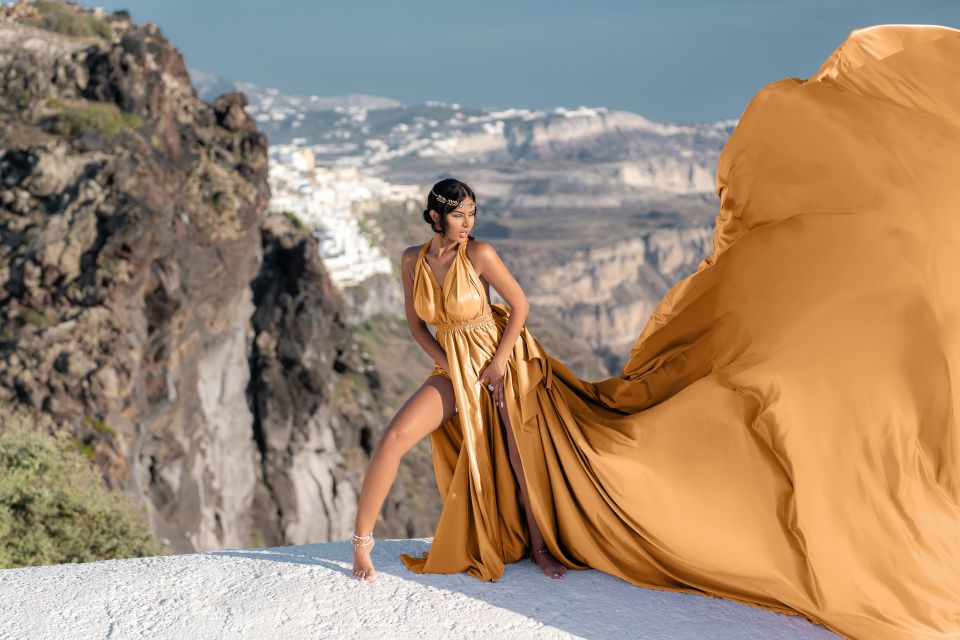 Santorini: Flying Dress Photoshoot - Suitability and Requirements