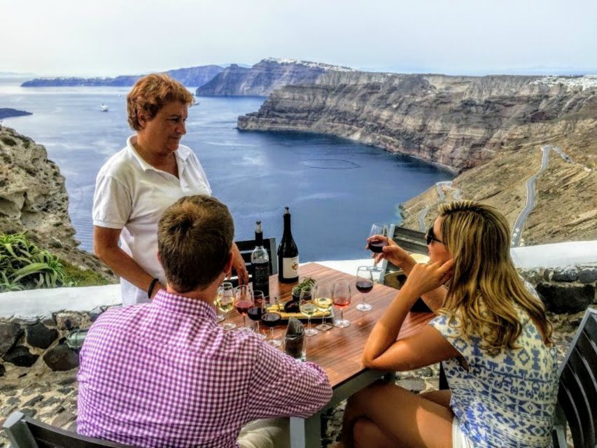 Santorini: Guided Tour to 3 Wineries With Wine Tastings - Cancellation Policy