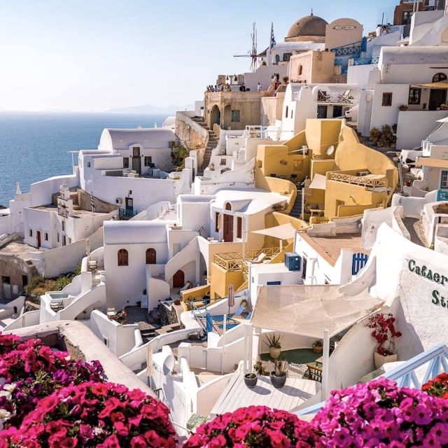 Santorini in a Private Full-Day Tour, Wine Tasting Included - Explore Iconic Santorini Locations