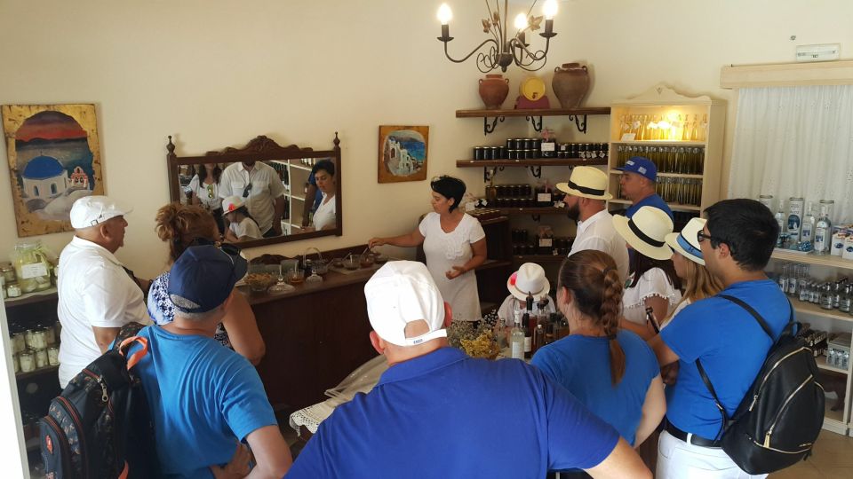 Santorini: Private Guided Tour With Wine Tasting - Pickup and Drop-off