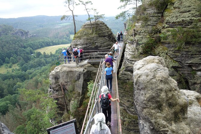 Scenic Bastei Bridge With Boat Trip & Lunch: Daytour From Dresden - Transportation and Guiding Services