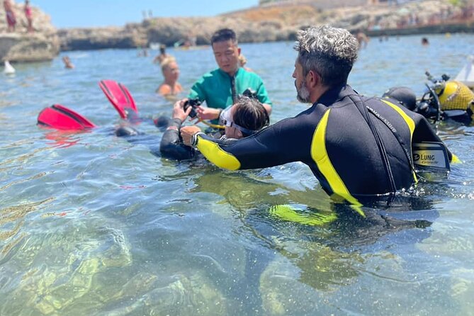 Sea Baptism Scuba Experience in Polignano a Mare - Souvenirs and Certification