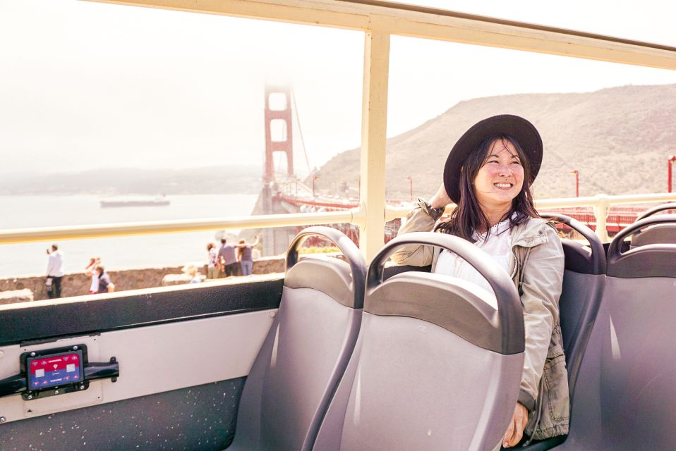 SF: 1-Day Hop-On Hop-Off Tour & Golden Gate Bay Cruise - Meeting Point & Requirements