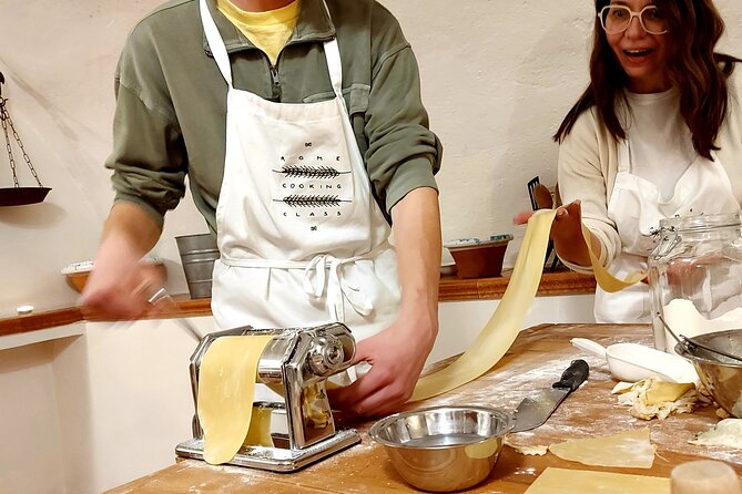 Small-Group Pasta Making Steps From the Vatican Museums - Making the Fettuccine Amatriciana