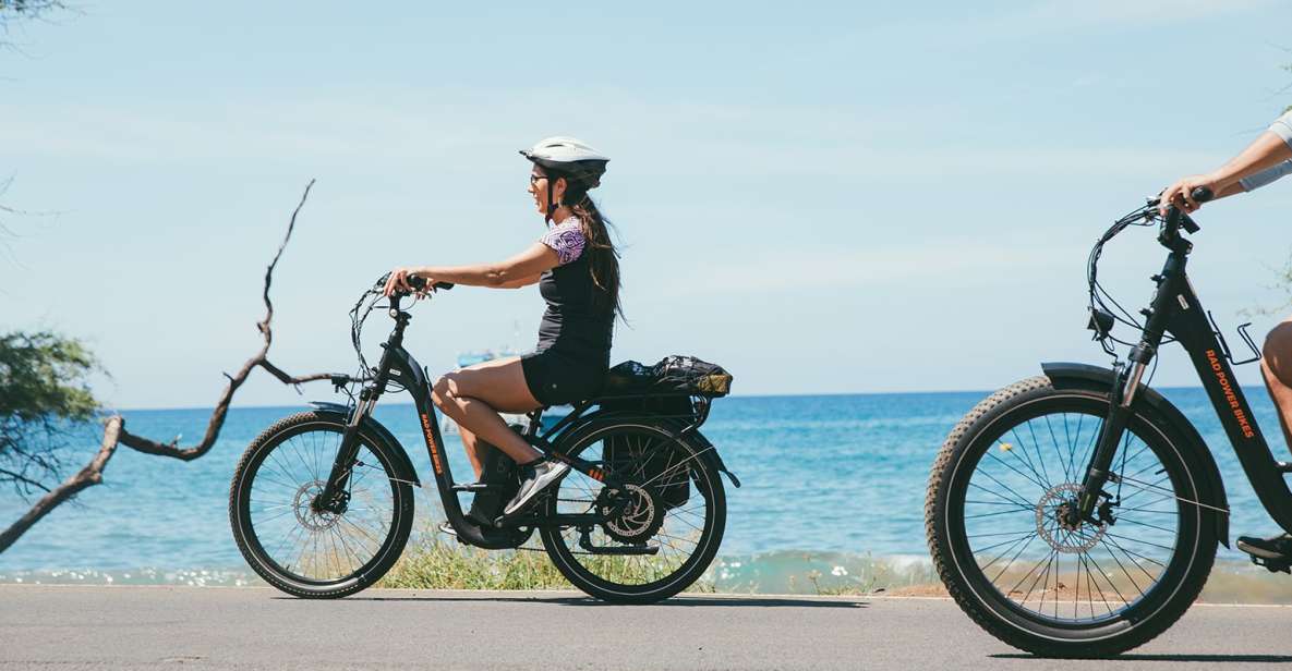 South Maui: Self-Guided E-Bike, Hike and Snorkel Excursion - Exploring South Mauis Beaches