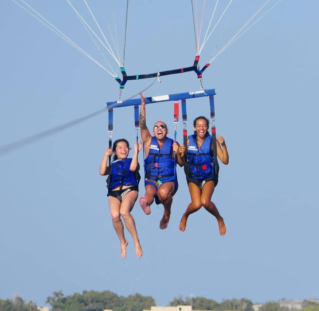 St. Julians: Parasailing Flight With Photos and Videos - Scenic Views