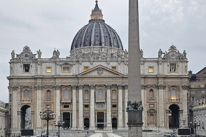 St. Peters Basilica and Papal Grottoes Guided Tour - Cancellation Policy