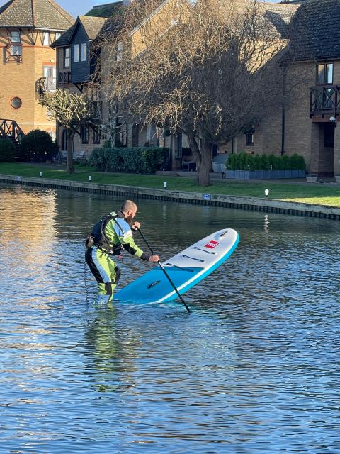 Stand up Paddle Boarding on the River Stort in Hertfordshire - Pub Stop