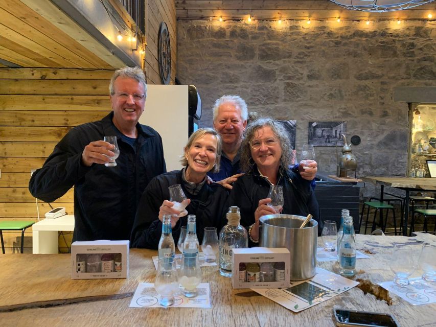 Stirling: Old Town Walking Tour With Gin Tasting - Classic G&T and Premium Liqueur