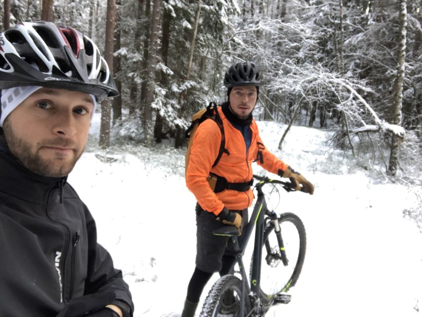 Stockholm: Forest Mountain Biking Adventure for Beginners - Lake Dip Option