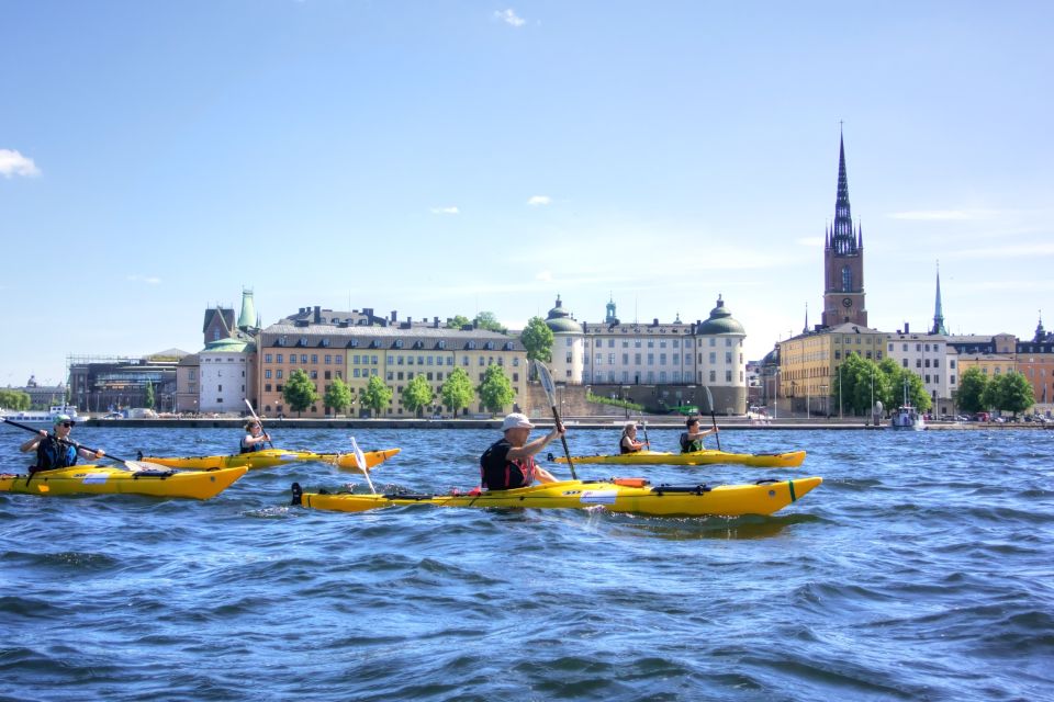 Stockholm: Guided Kayak City Tour & Optional Midsummer Meal - Booking Information