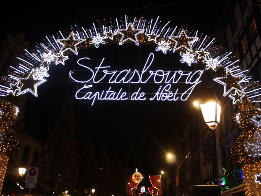 Strasbourg: Christmas Market by Night With Mulled Wine - Photo Opportunities at the Market