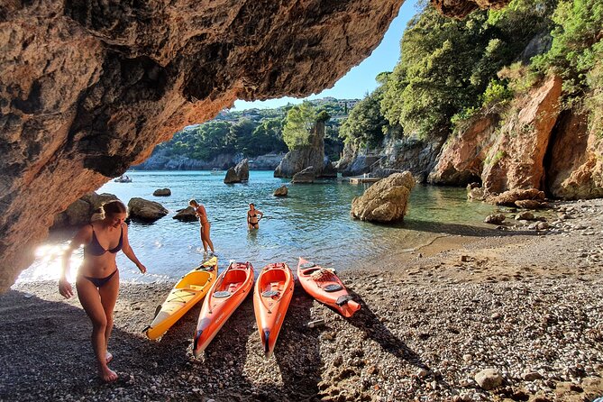 Sunset Kayak Adventure & Caves Tour, Swimming & Aperitif - Experience Highlights